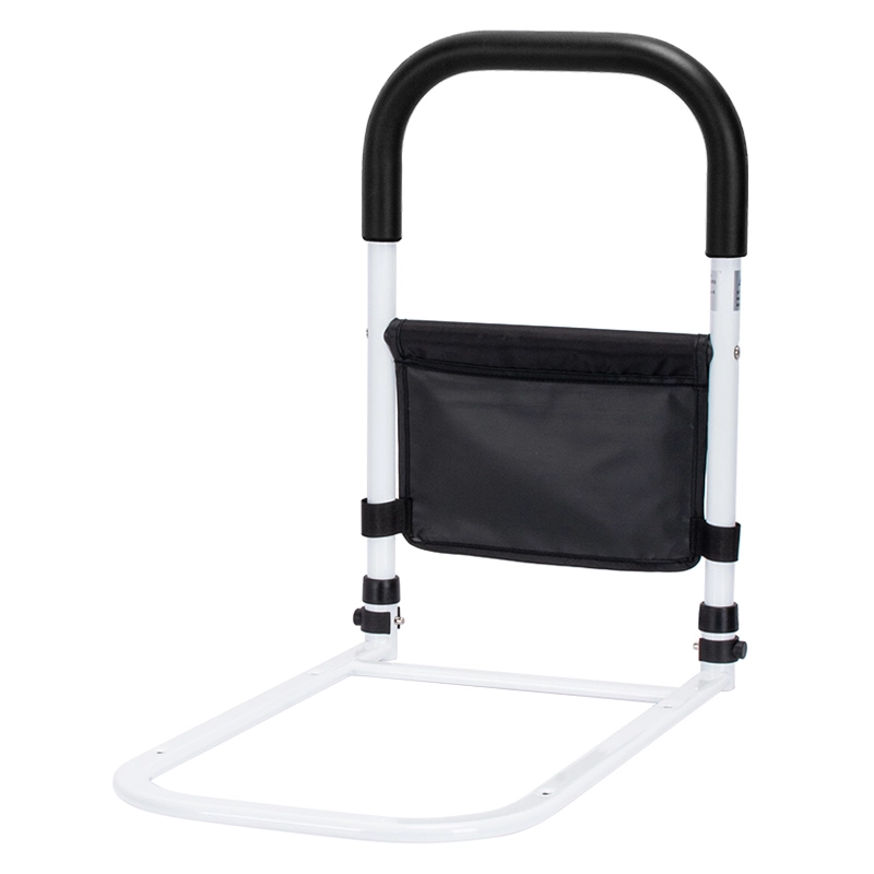 Bedbooster stappen op armleuning